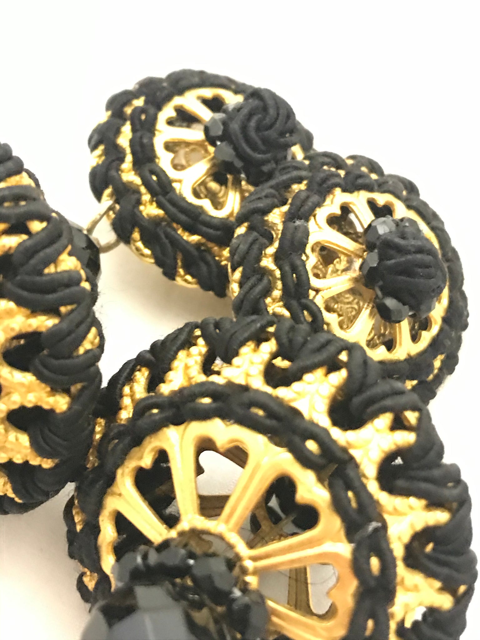 Isabella's Wardrobe Moschino Vintage Bauble Earrings.