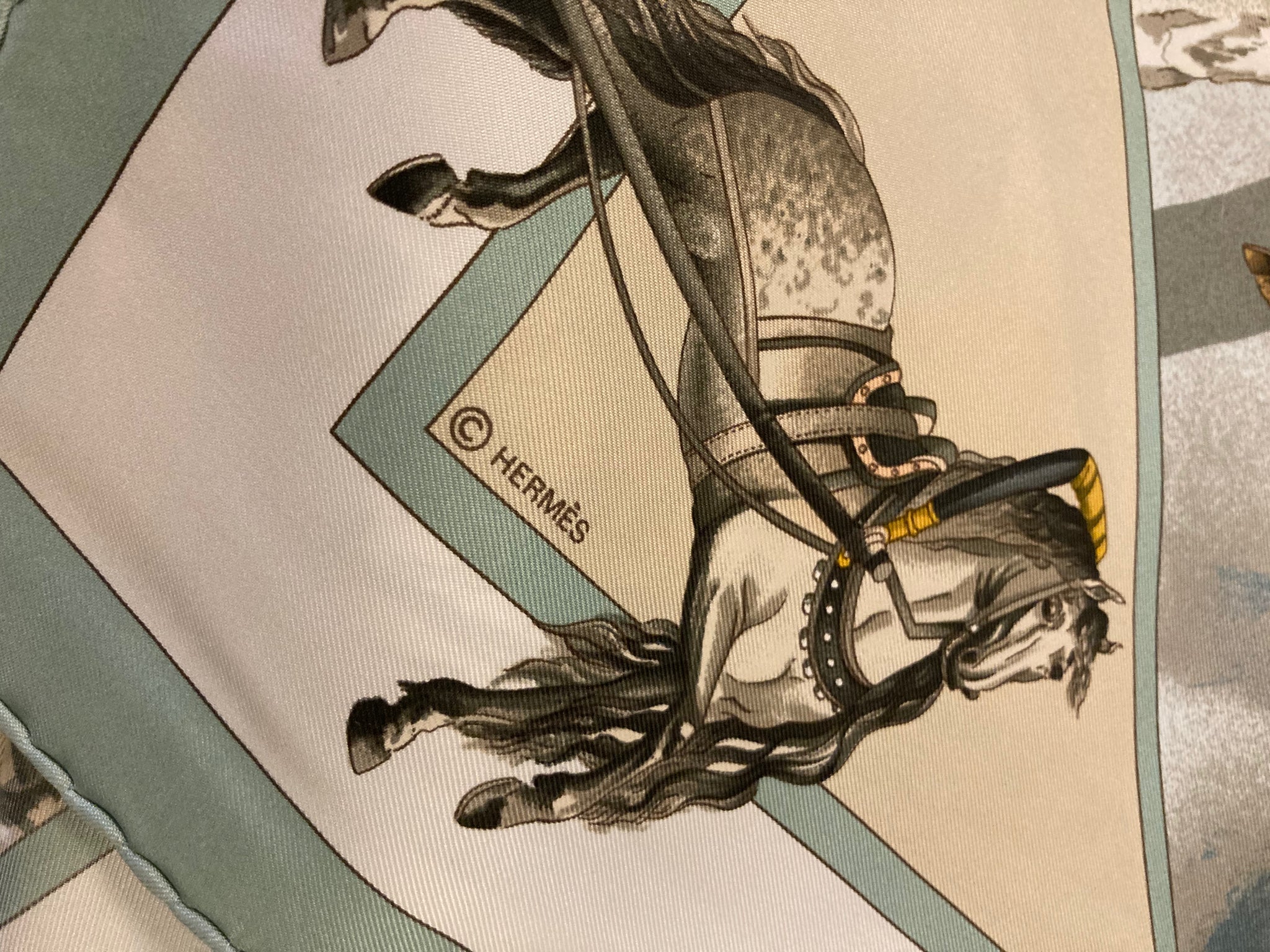 Voyages en Russie Silk Scarf