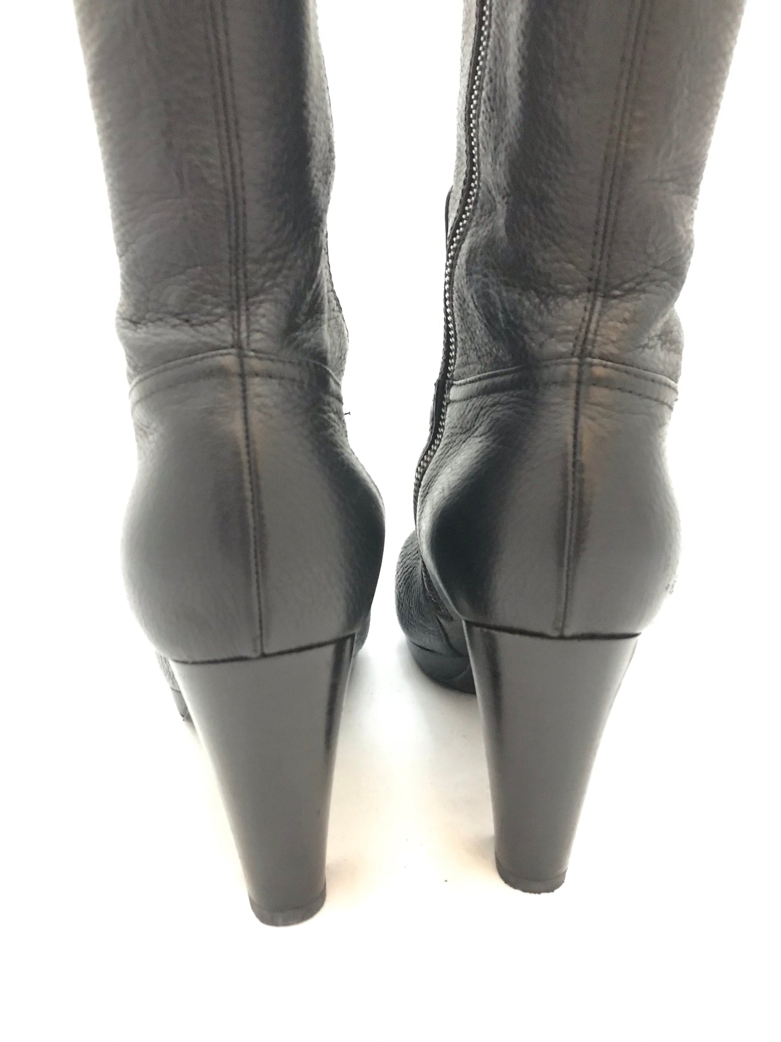 Isabella's Wardrobe Miu Miu Fold Over Knee High Boots.