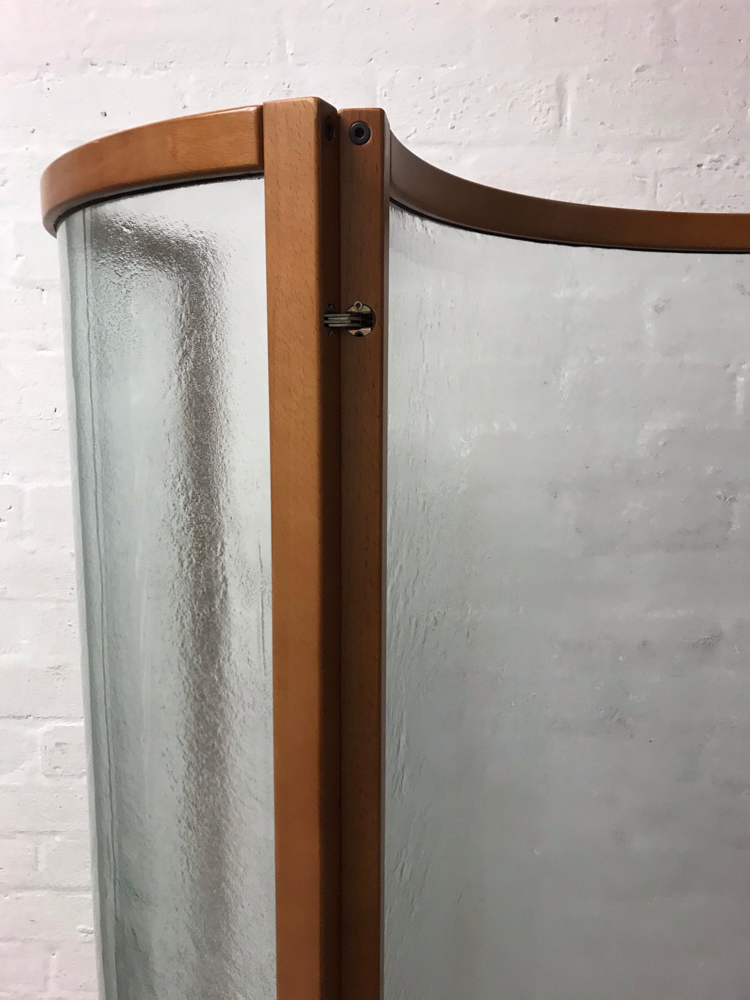 Isabella's Wardrobe Vittorio Livi for Fiam Glass Voyeur Screen by Vittorio Livi for Fiam.