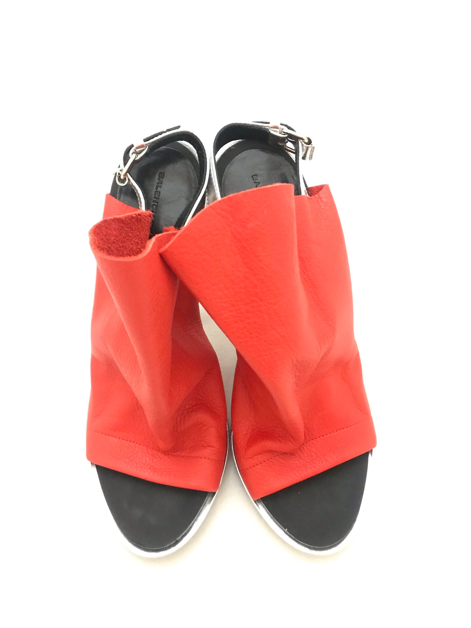 Isabella's Wardrobe Balenciaga Glove Sandals.