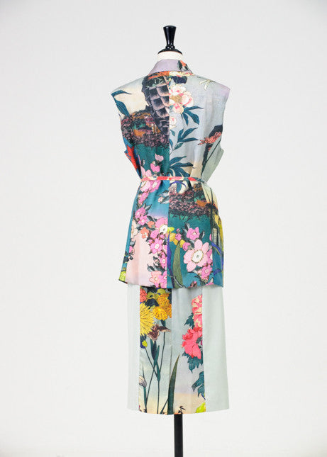 Isabella's Wardrobe Rochas 1950s style silk two piece.