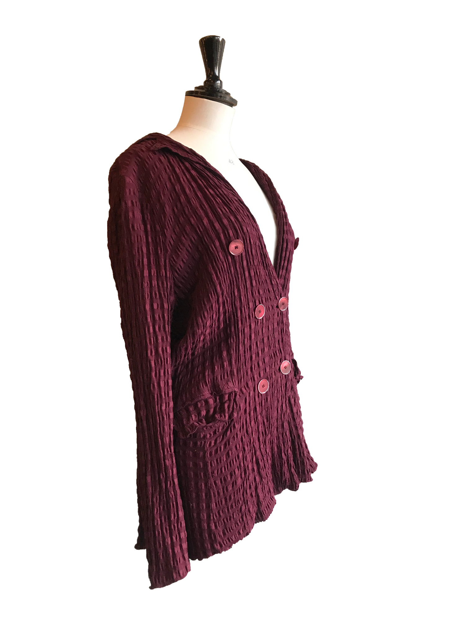 Isabella's Wardrobe Rochas Textured Silk Dress and Jacket.