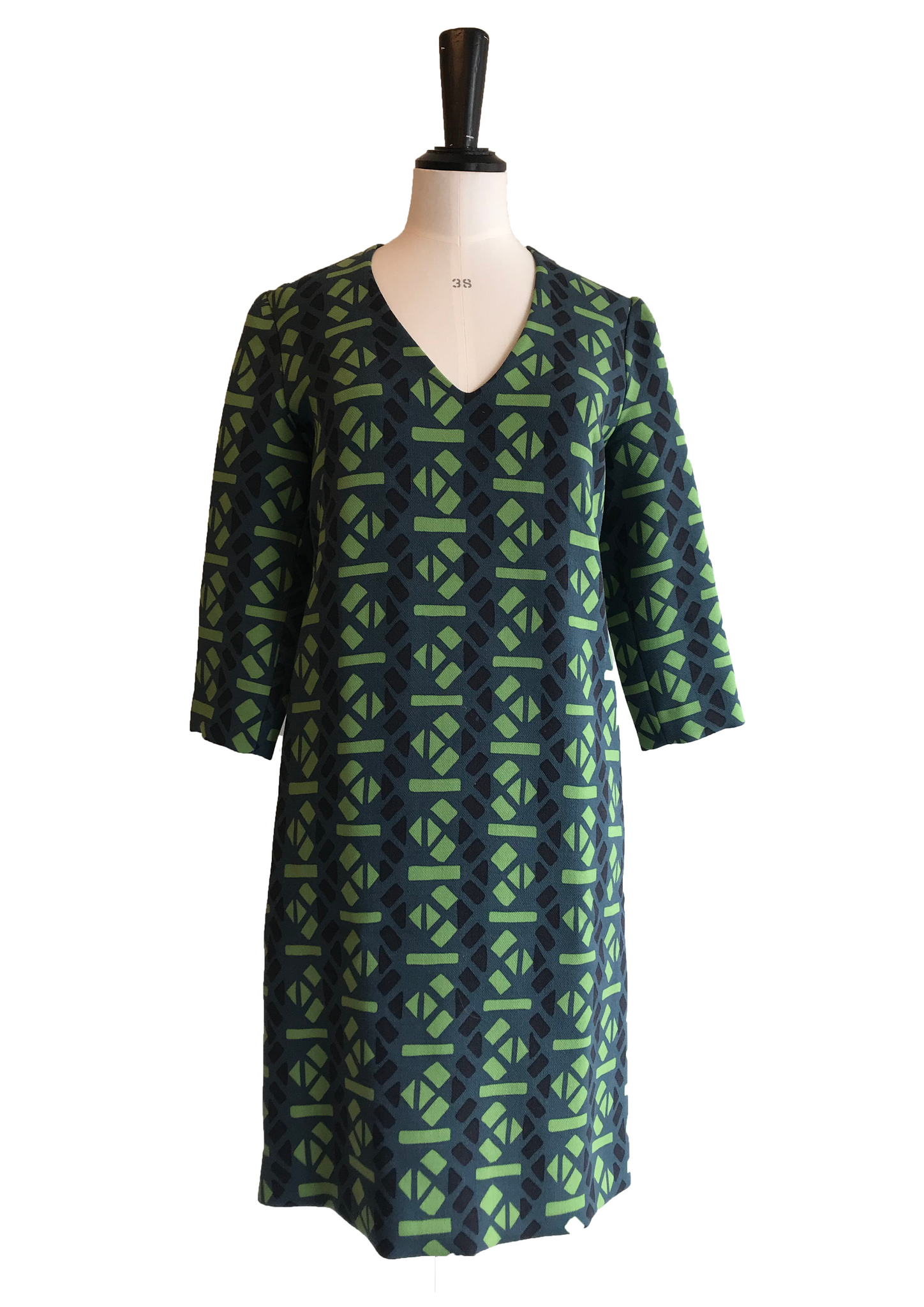 Isabella's Wardrobe Marni Abstract Print Dress.