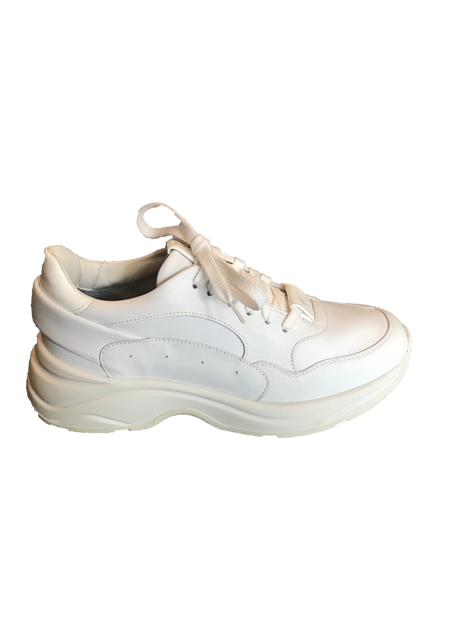 Isabella's Wardrobe Santoni Leather Trainers.