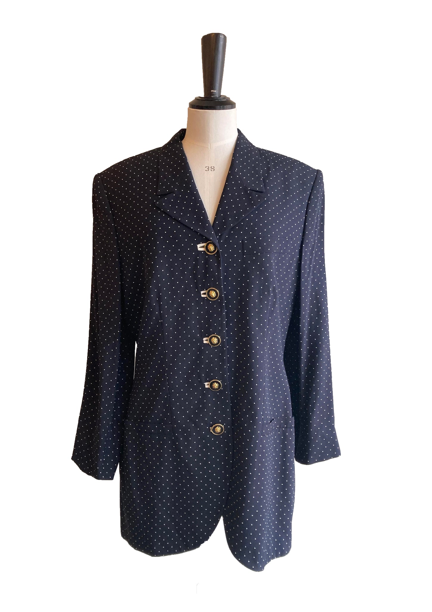 Vintage Polka Dot Jacket